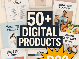 50+ Digital Product Bundle