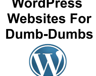 WordPress Websites for Dumb-Dumbs